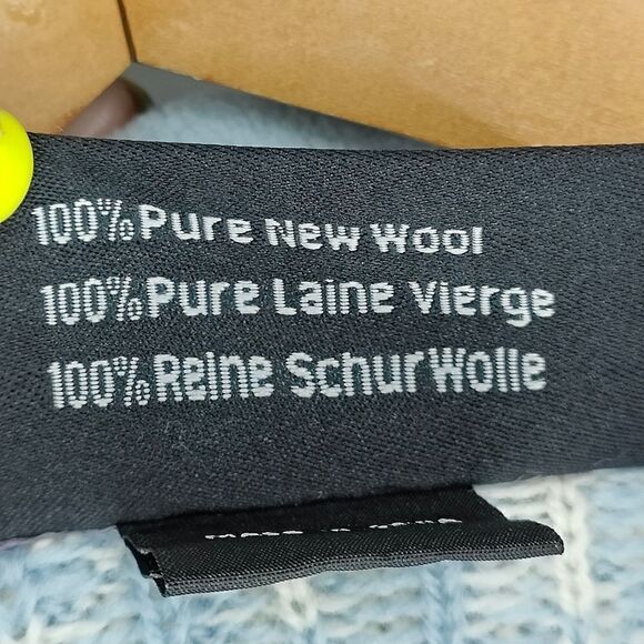 Icewear Wool Knit Paisley Swirl Print Full Zip Sweater - Picture 10 of 11